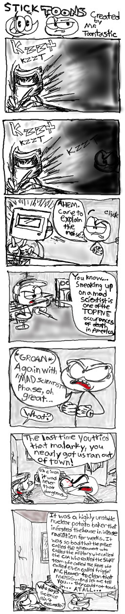 Read Sticktoons!   4 Page 1 in English