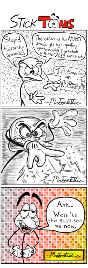 Read Sticktoons!   50 Page 1 in English