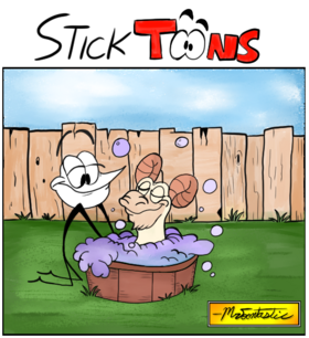 Read Sticktoons!   52 Page 1 in English