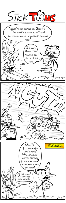 Read Sticktoons!   56 Page 1 in English