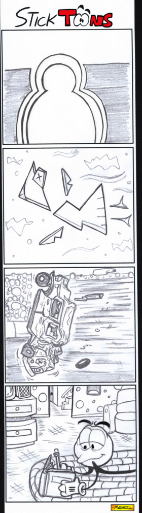 Read Sticktoons!   64 Page 1 in English