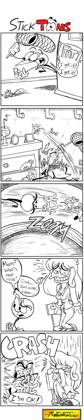 Read Sticktoons!   65 Page 1 in English