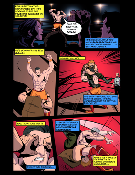 Read Championship Wrestling League  2 Page 9 in English