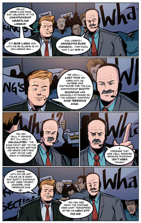 Read Championship Wrestling League  1 Page 3 in English