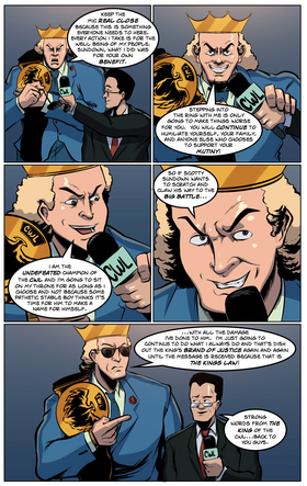 Read Championship Wrestling League  1 Page 6 in English