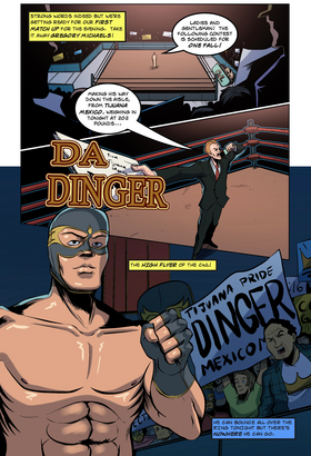 Read Championship Wrestling League  1 Page 7 in English