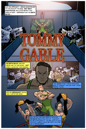 Read Championship Wrestling League  1 Page 8 in English