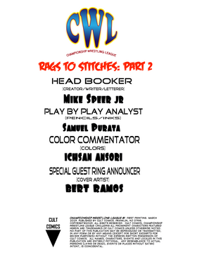 Read Championship Wrestling League  1 Page 2 in English