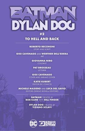 Read Batman/Dylan Dog (2024)  3 Page 2 in English