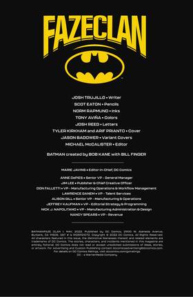 Read Batman/FaZe Clan (2021-)  1 Page 3 in English