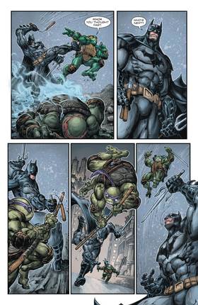 Read Batman/Teenage Mutant Ninja Turtles (2015-)  4 Page 8 in English