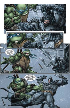 Read Batman/Teenage Mutant Ninja Turtles (2015-)  4 Page 9 in English