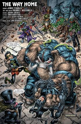 Read Batman/Teenage Mutant Ninja Turtles (2015-)  8 Page 4 in English