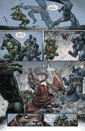 Read Batman/Teenage Mutant Ninja Turtles (2015-)  4 Page 10 in English