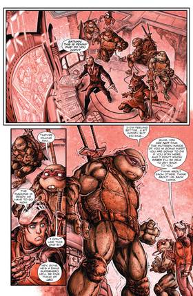 Read Batman/Teenage Mutant Ninja Turtles (2015-)  8 Page 7 in English