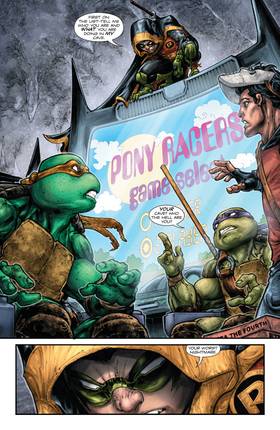 Read Batman/Teenage Mutant Ninja Turtles (2015-)  7 Page 10 in English