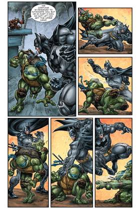 Read Batman/Teenage Mutant Ninja Turtles (2015-)  6 Page 9 in English