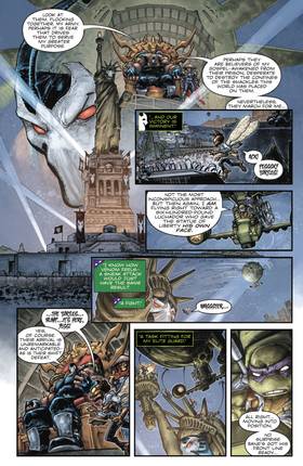 Read Batman/Teenage Mutant Ninja Turtles II (2017-)  7 Page 4 in English