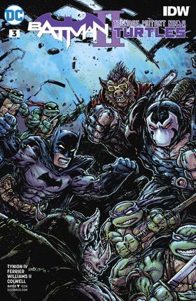 Read Batman/Teenage Mutant Ninja Turtles II (2017-)  4 Page 3 in English