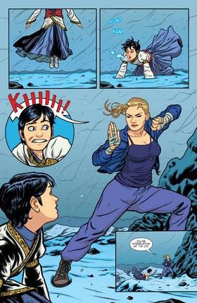 Read Black Canary and Zatanna: Bloodspell  1 Page 8 in English