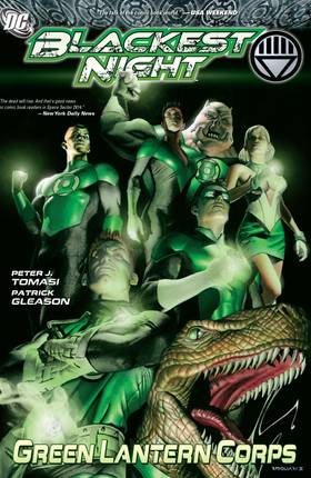 Read Blackest Night: Green Lantern Corps  1 Page 1 in English