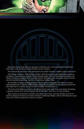 Read Blackest Night: Green Lantern Corps  1 Page 7 in English