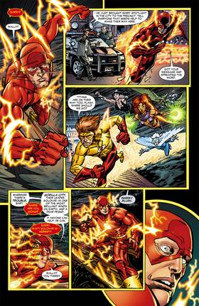 Read Blackest Night: The Flash  1 Page 9 in English