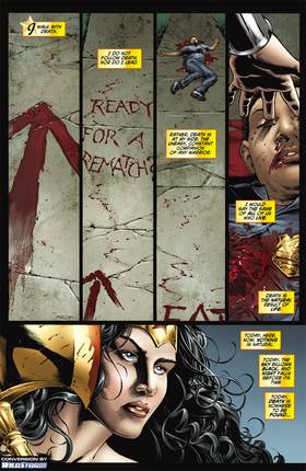 Read Blackest Night: Wonder Woman (2009-)  1 Page 3 in English