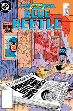 Read Blue Beetle (1986-)  9 Page 1 in English