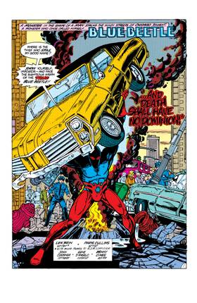 Read Blue Beetle (1986-)  18 Page 2 in English