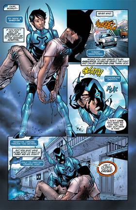 Read Blue Beetle (2011-2013)  7 Page 4 in English