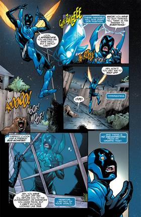 Read Blue Beetle (2011-2013)  5 Page 4 in English