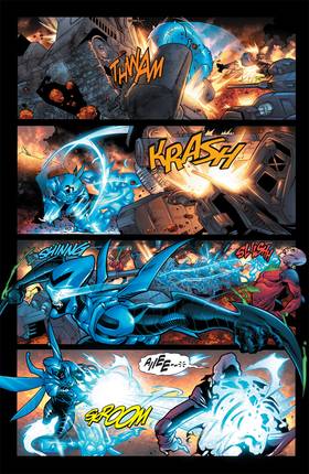 Read Blue Beetle (2011-2013)  3 Page 4 in English
