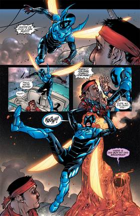 Read Blue Beetle (2011-2013)  4 Page 7 in English