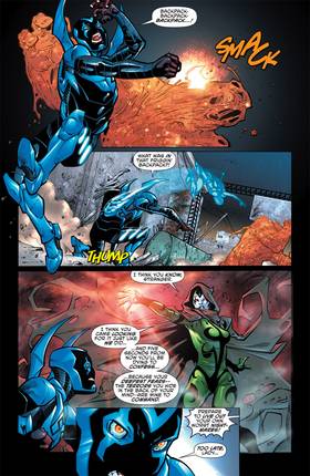 Read Blue Beetle (2011-2013)  4 Page 8 in English