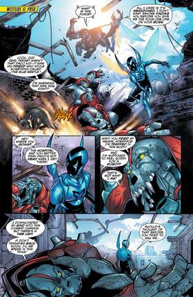 Read Blue Beetle (2011-2013)  7 Page 8 in English
