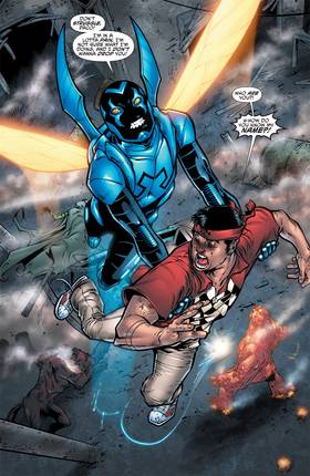 Read Blue Beetle (2011-2013)  4 Page 10 in English