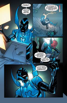 Read Blue Beetle (2011-2013)  5 Page 9 in English