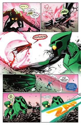 Read Blue Beetle: Graduation Day (Spanish Language Version) (2023-)  7 Page 8 in English