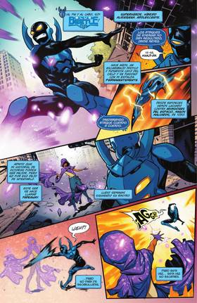 Read Blue Beetle: Graduation Day (Spanish Language Version) (2023-)  1 Page 8 in English
