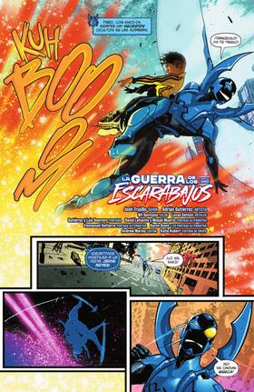 Read Blue Beetle: Graduation Day (Spanish Language Version) (2023-)  2 Page 4 in English