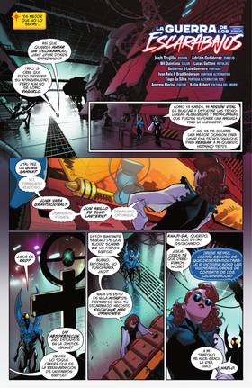 Read Blue Beetle: Graduation Day (Spanish Language Version) (2023-)  6 Page 5 in English