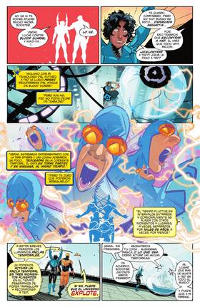 Read Blue Beetle: Graduation Day (Spanish Language Version) (2023-)  8 Page 4 in English