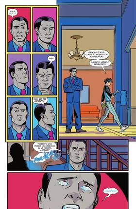 Read Blue Beetle: Graduation Day (Spanish Language Version) (2023-)  8 Page 7 in English