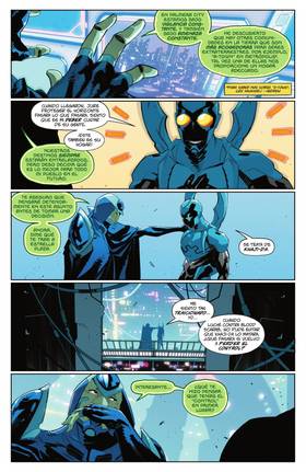 Read Blue Beetle: Graduation Day (Spanish Language Version) (2023-)  9 Page 8 in English