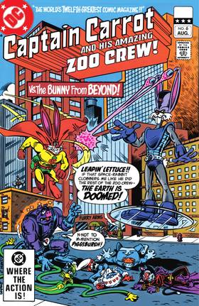 Read Captain Carrot and His Amazing Zoo Crew (1982-1983)  6 Page 1 in English