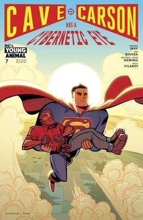 Read Cave Carson Has a Cybernetic Eye (2016-2017)  9 Page 1 in English