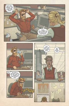 Read Cave Carson Has a Cybernetic Eye/Swamp Thing Special (2018-)  1 Page 4 in English