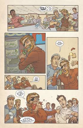 Read Cave Carson Has a Cybernetic Eye/Swamp Thing Special (2018-)  1 Page 8 in English