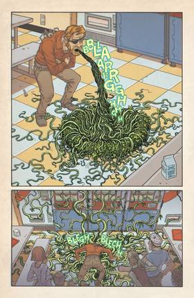 Read Cave Carson Has a Cybernetic Eye/Swamp Thing Special (2018-)  1 Page 9 in English